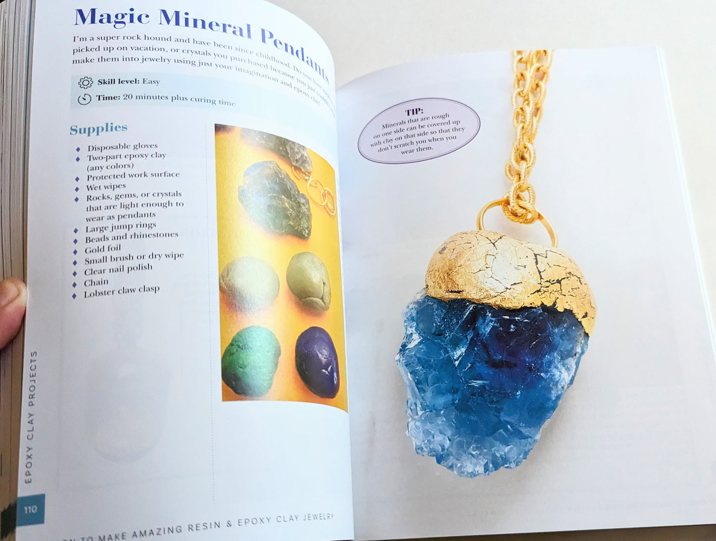 DIY Jewelry Book Autographed "Learn to Make Amazing Resin & Epoxy Clay Jewelry" by Sugar Gay Isber Fashion Jewelry Handmade Jewelry Interesting DIY Beginners Jewelry Making-Gay Isber Designs